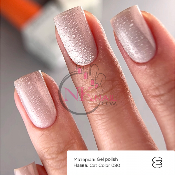 Гель-лак Gemely Cat color №030, 6 мл HEMA/TPO free